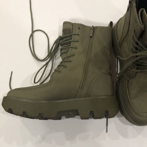 Boots, Franco Sarto, Olive Green, Size 7 - Picture 7 of 12